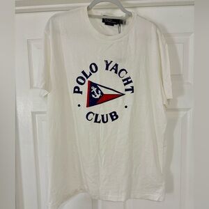 Men’s NWT Ralph Lauren Red White and Blue Short Sleeve Tee